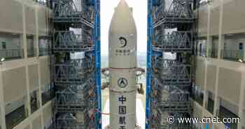 China's Chang'e 5 lands on moon, gets ready to dig in the lunar dirt     - CNET