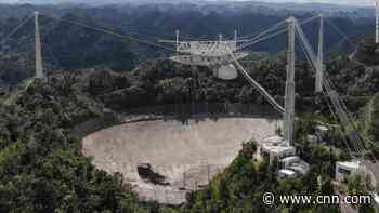 Massive telescope from Bond film collapses ahead of planned demolition