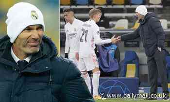 Defiant Zinedane Zidane insists he won't quit as Real Madrid boss after Shakhtar Donetsk defeat