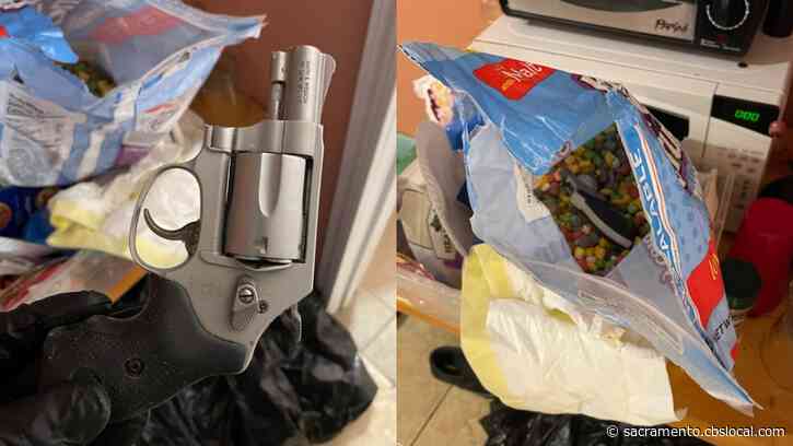 Stolen Gun Found In Bag Of Cereal During Probation Search, Deputies Say