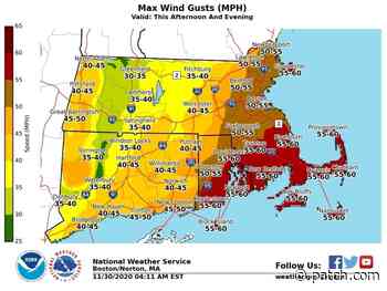 Rhode Island Weather: High Wind Warning Ahead Of Coastal Storm - Patch.com