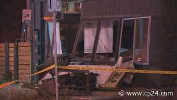Man charged with arson after house explosion in East York - CP24 Toronto's Breaking News