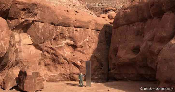 Utah monolith was apparently torn down by a group of dudes, not aliens