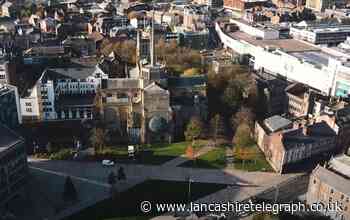 Blackburn seen from above in new marketing campaign
