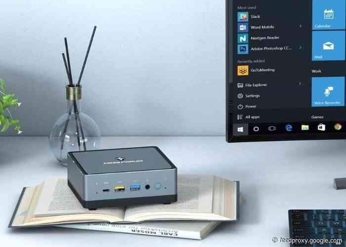 EliteMini UM700 mini PC with AMD Ryzen 3750H processor passes pledge goal