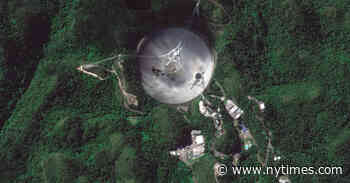 The Arecibo Observatory in Puerto Rico Collapses