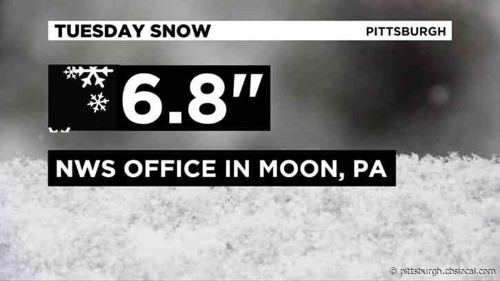Pittsburgh Weather: Snow Wraps Up, Cold Start To The Day