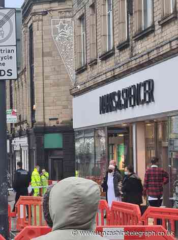 Two women stabbed and Burnley man arrested as police attend incident at M&S