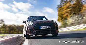 Electric Mini John Cooper Works will be a reality as the EV hot hatch takes shape     - Roadshow