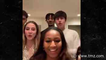 Sasha Obama Dancing Front and Center in Fun TikTok