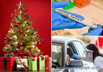 Coronavirus testing sites will remain open through the festive period