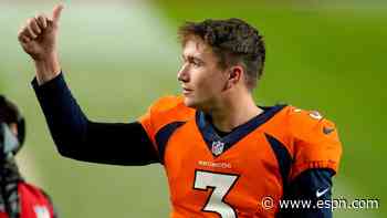 Four Broncos QBs fined for not wearing masks