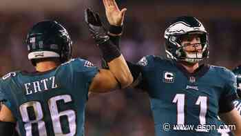 Eagles get Ertz back, lose OT Johnson to IR