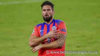 Olivier Giroud steals the show with four goals in Chelsea’s hammering of Sevilla