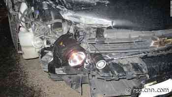 Driver busted for using flashlights as headlights on his car