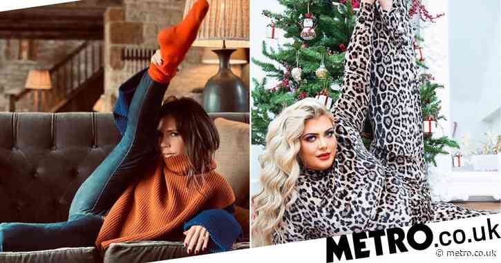 Gemma Collins channels inner Victoria Beckham as she copies iconic leg lift