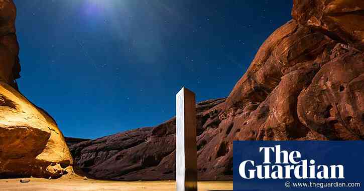 New mystery metal monolith appears on a California mountaintop