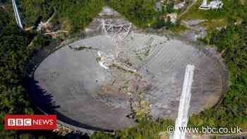 Puerto Rico: Iconic Arecibo Observatory telescope collapses