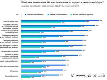 COVID-19 pandemic, remote work revamps IT investment priorities