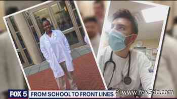 Medical, nursing school students heading from classroom to hospital amid pandemic - FOX 5 DC