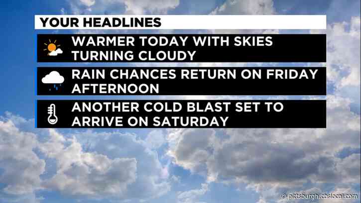 Pittsburgh Weather: Chilly Morning Leads To Mild Temperatures Thursday