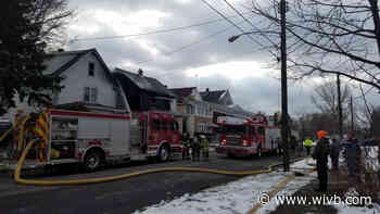Crews battle fire on 13th St. in Niagara Falls