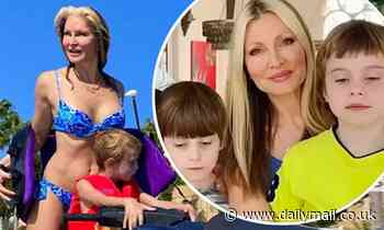 Caprice, 49, reveals she attempted to tell her sons Jett and Jax, seven, about surrogacy