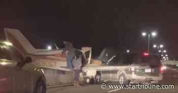 Witness: Plane that landed on I-35W in Arden Hills was flying 'way too low'