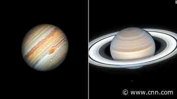 Jupiter and Saturn will look like a double planet