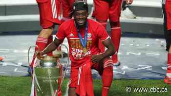 Alphonso Davies voted Canada's top men's soccer player