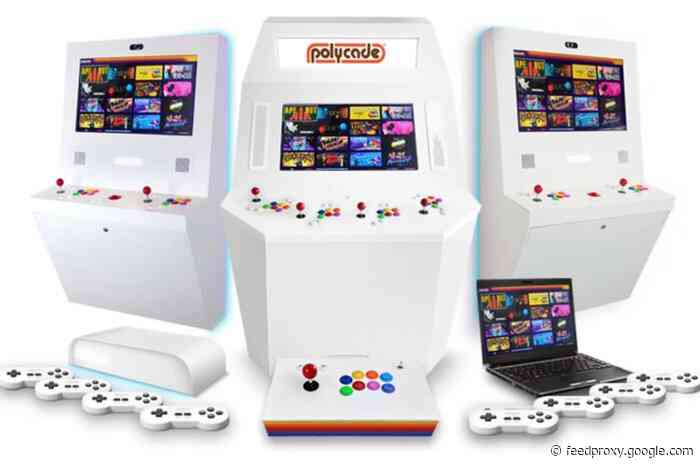 Polycade modular arcade cabinet gaming platform