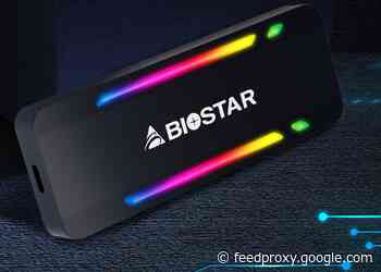 Biostar P500 portable SSD storage