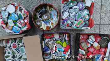 Mit bemalten Steinen "Glücksmomente" verschenken - Wetterauer Zeitung