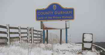 The first snow of winter: Stunning images show wintry scenes in countryside