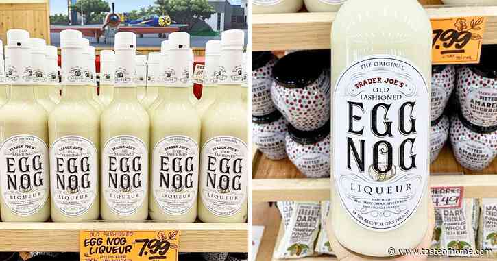 Trader Joe’s Is Selling This Eggnog Liqueur Right Now