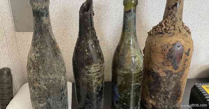 Buried trash at UTA construction site uncovers glimpse of 19th century rail travel
