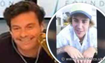 Ryan Seacrest joined by Justin Bieber for virtual opening of Seacrest Studio at children's hospital
