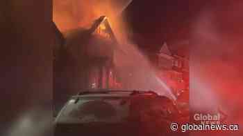 4 homes damaged after fire in northwest Calgary