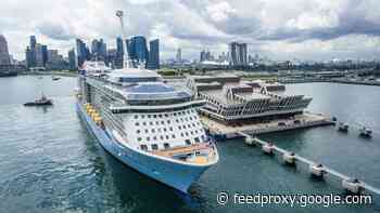 Royal Caribbean resumes cruising with Singapore departure