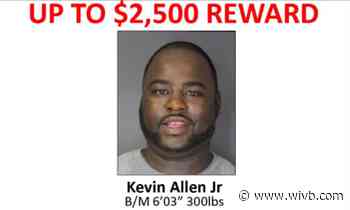 Crime Stoppers offering up to $2,500 for arrest of Kevin Allen Jr.