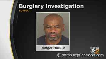 Police Arrest Suspected Burglar In Squirrel Hill