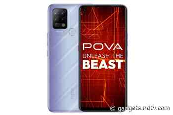 Tecno Pova Launched in India With Quad Rear Cameras, MediaTek Helio G80 SoC: Price, Specifications