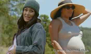 Total Bellas: Nikki and Brie Bella while heavily pregnant enjoy joint babymoon in Arizona with mom