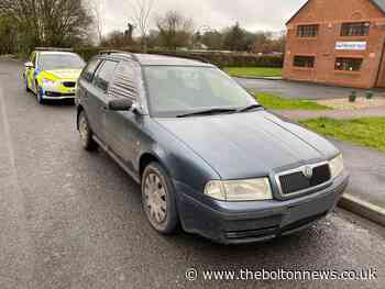 Driver arrested after positive cannabis test