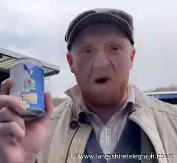 Viral sensation 'Grandad' shows off skills to bowl over Blackburn Rovers fans with new craft beers