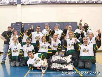 Playing for Brody and the Broncos: Special Olympics floor-hockey team celebrates national award
