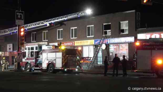 Fire breaks out in apartment above International Avenue stores