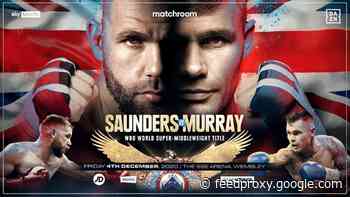 Tennyson vs O’Reilly &  Parker vs Nunez added to Saunders – Murray card