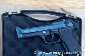 Imitation firearm seized during police raid on Cairo Street