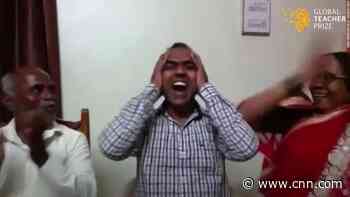 Village schoolteacher wins $1 million global prize -- and gives half to runners-up